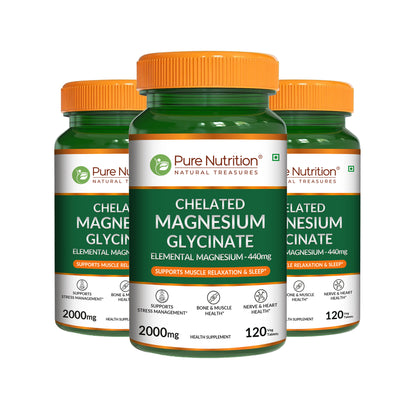 Chelated Magnesium Glycinate | Supports Relaxation, Muscle & Nerve Health