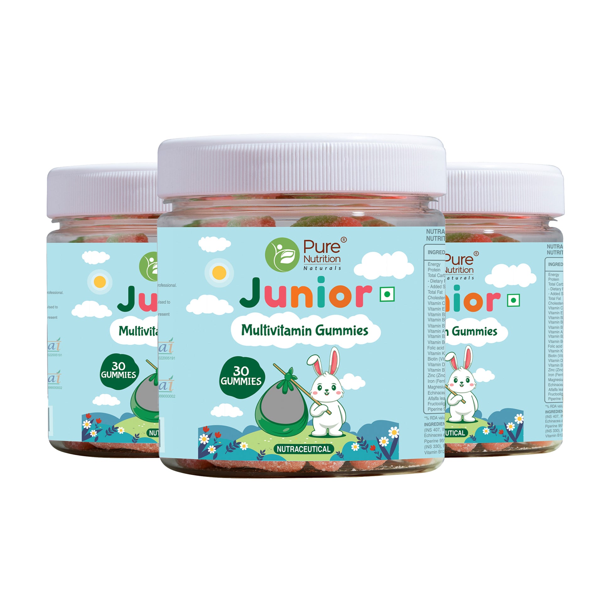 Pure Nutrition Junior Multivitamin Gummies