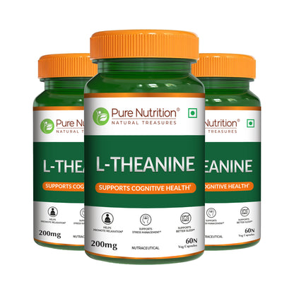 Pure Nutrition L-Theanine Capsules 200mg