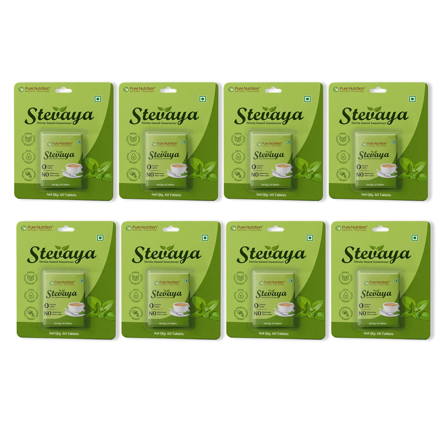 Pure Nutrition Stevaya Stevia Tablets | Zero Calorie Sweetener | Sugar Substitute