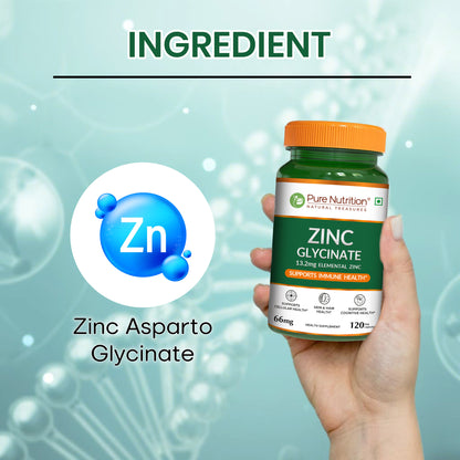 Pure Nutrition Zinc Glycinate 