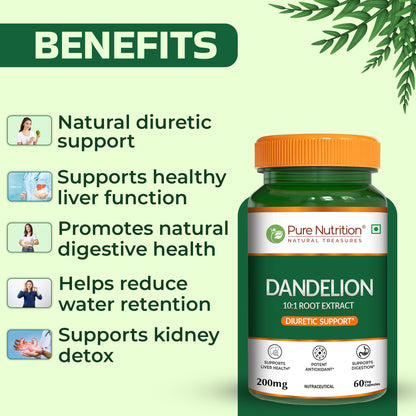 Pure Nutrition Dandelion Root Extract 200mg