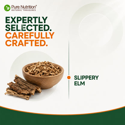 Slippery Elm 400 mg | 60 Vegetarian Capsules