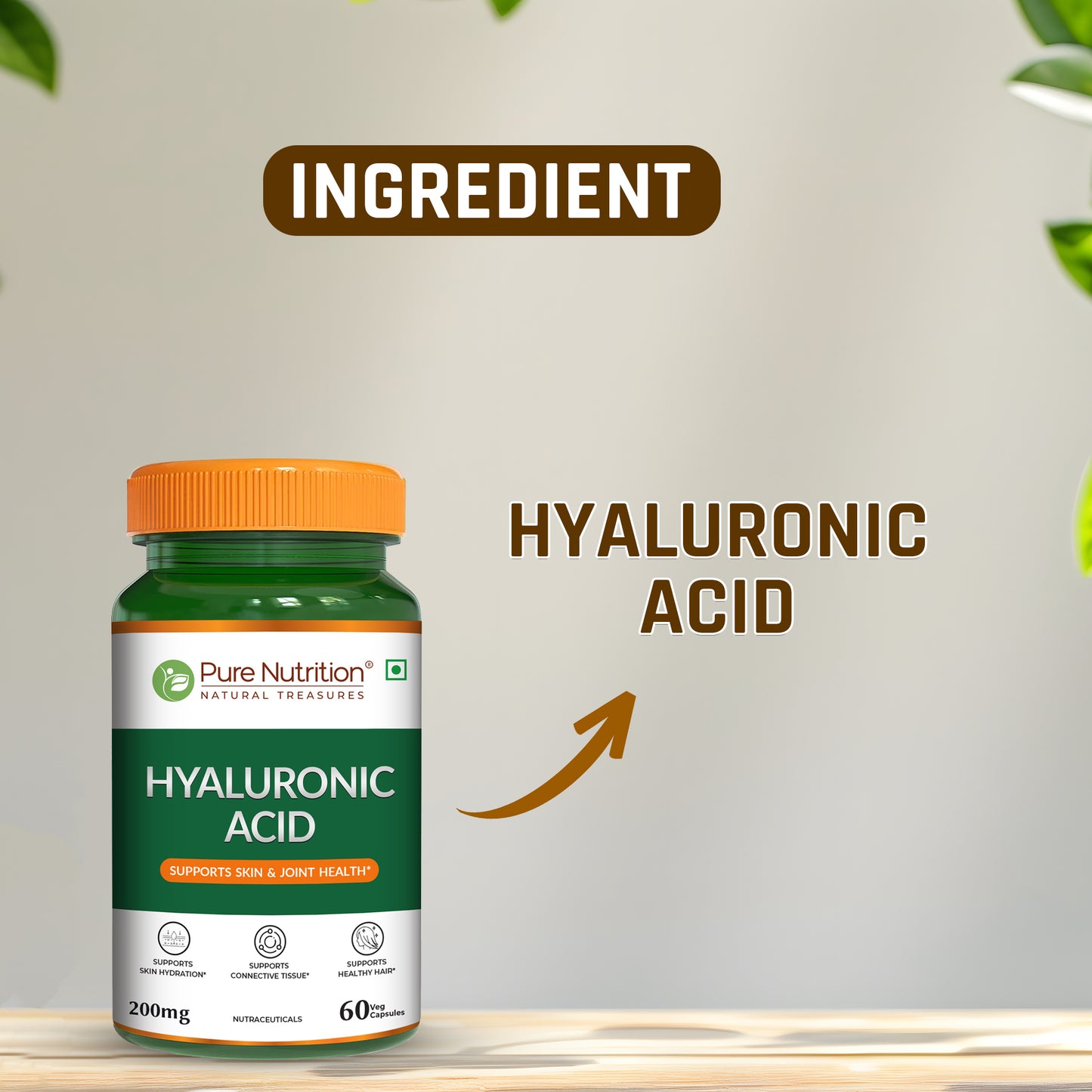 Hyaluronic Acid 200mg Capsules