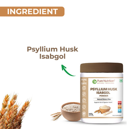 Pure Nutrition Psyllium Husk Isabgol Powder 