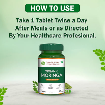Pure Nutrition Organic Moringa 