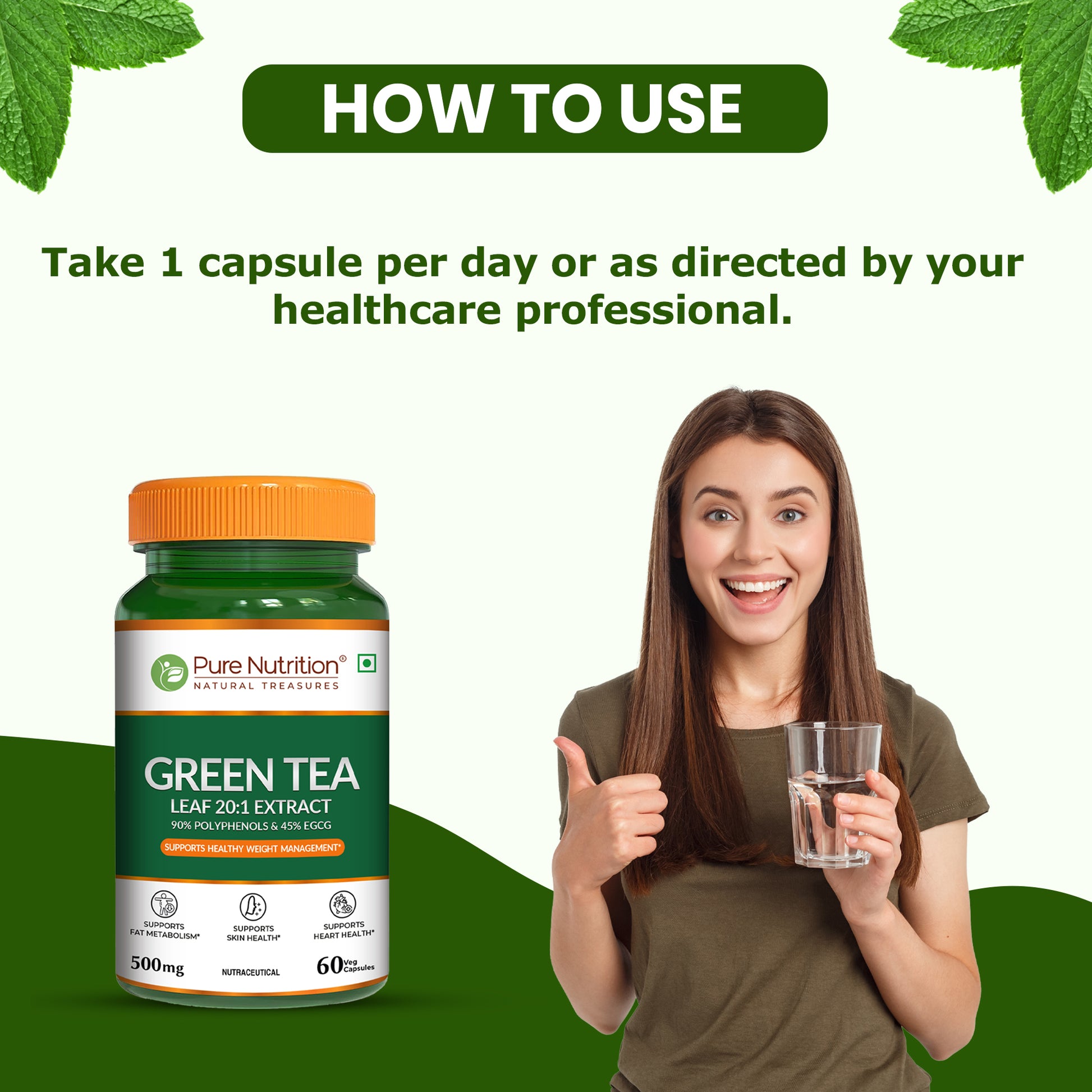 Green tea extract supplement 