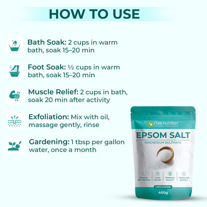Pure Nutrition Epsom Salt 