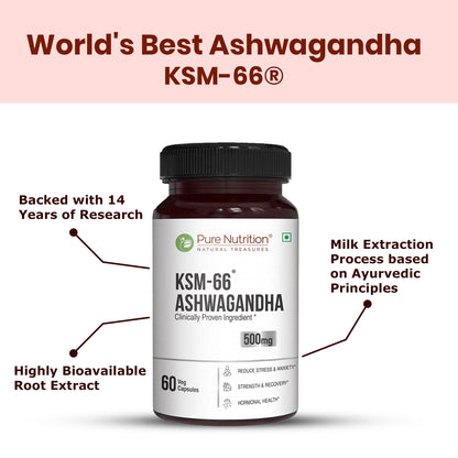 Pure Nutrition KSM-66 Ashwagandha