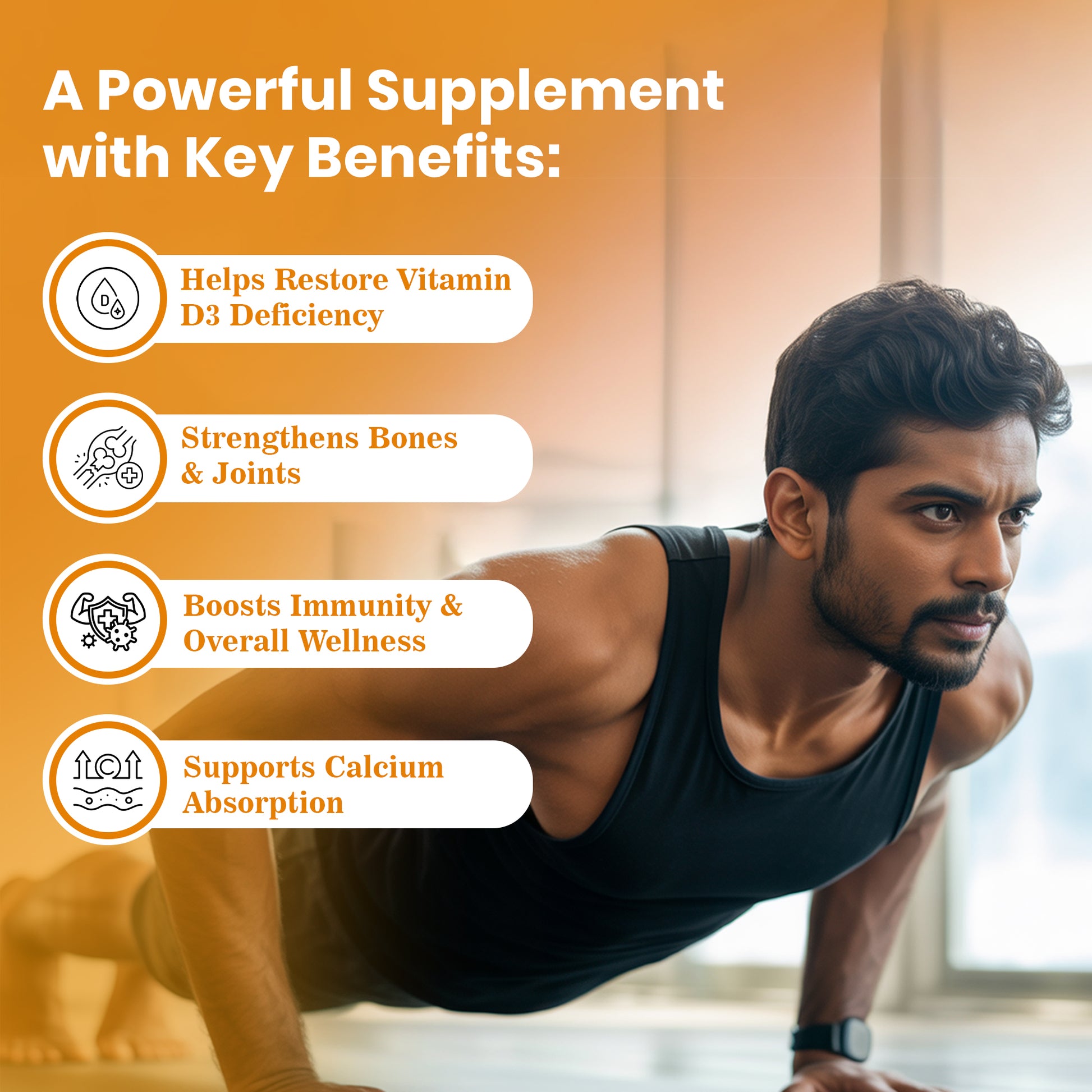 Stripz by Pure Nutrition Vitamin D3 60000 IU 