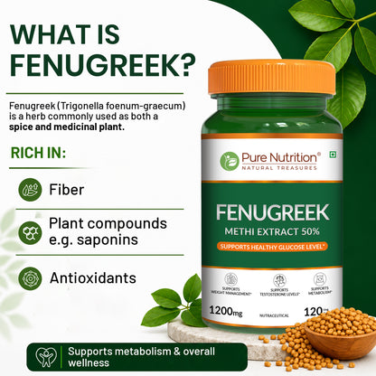  Pure Nutrition Fenugreek Seed Extract 