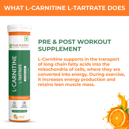 Pure Nutrition L-Carnitine supplement 