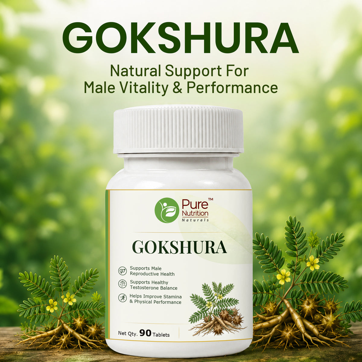  Pure Nutrition Naturals Gokshura 