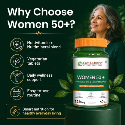 Pure Nutrition Women 50+ multivitamin 