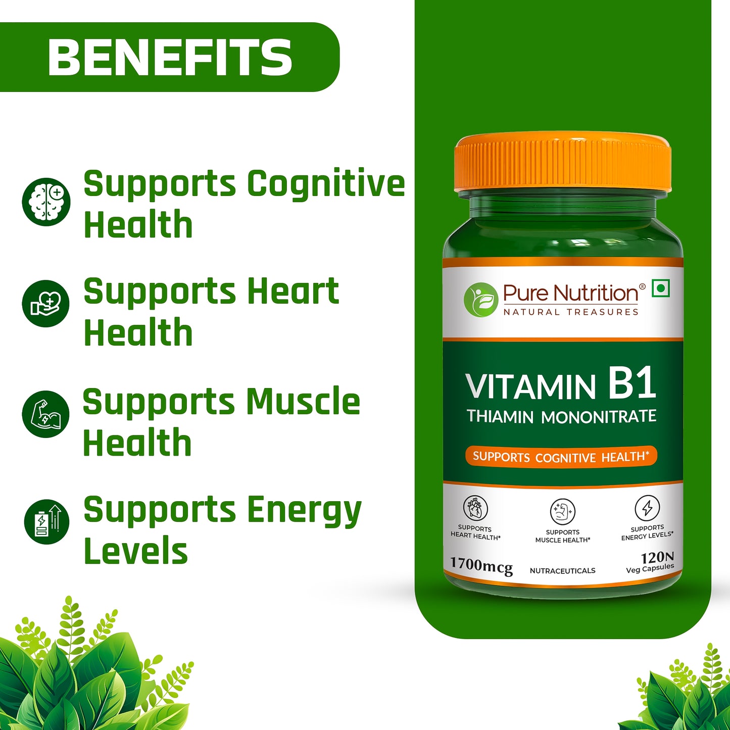 Pure Nutrition Vitamin B1