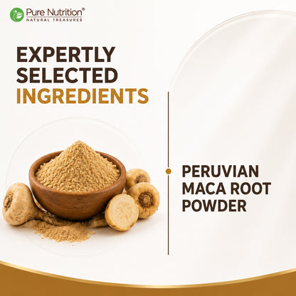 Peruvian Maca Root Powder | 100g Adaptogenic Superfood Powder