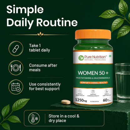 Pure Nutrition Women 50+ multivitamin 
