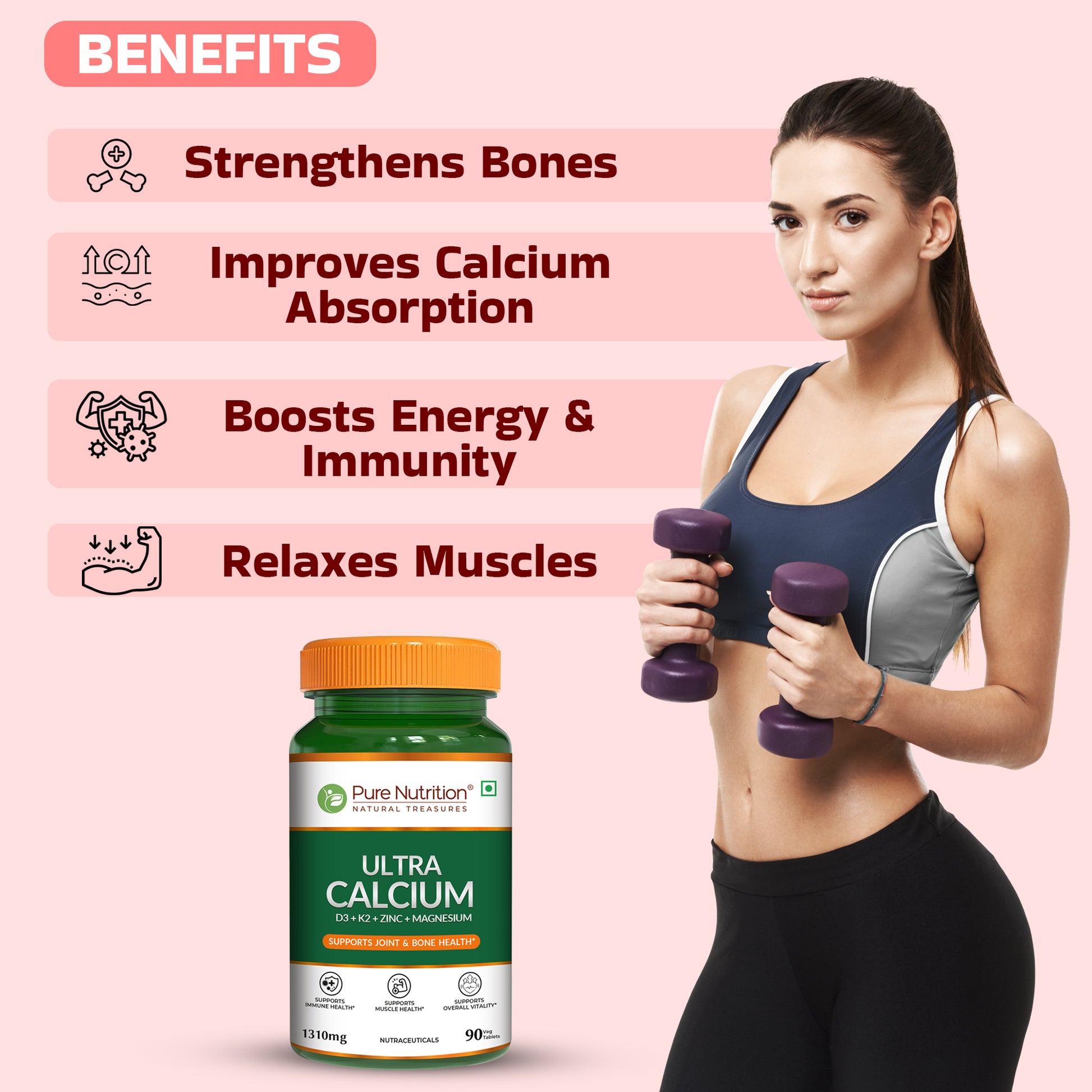 Pure Nutrition Ultra Calcium 