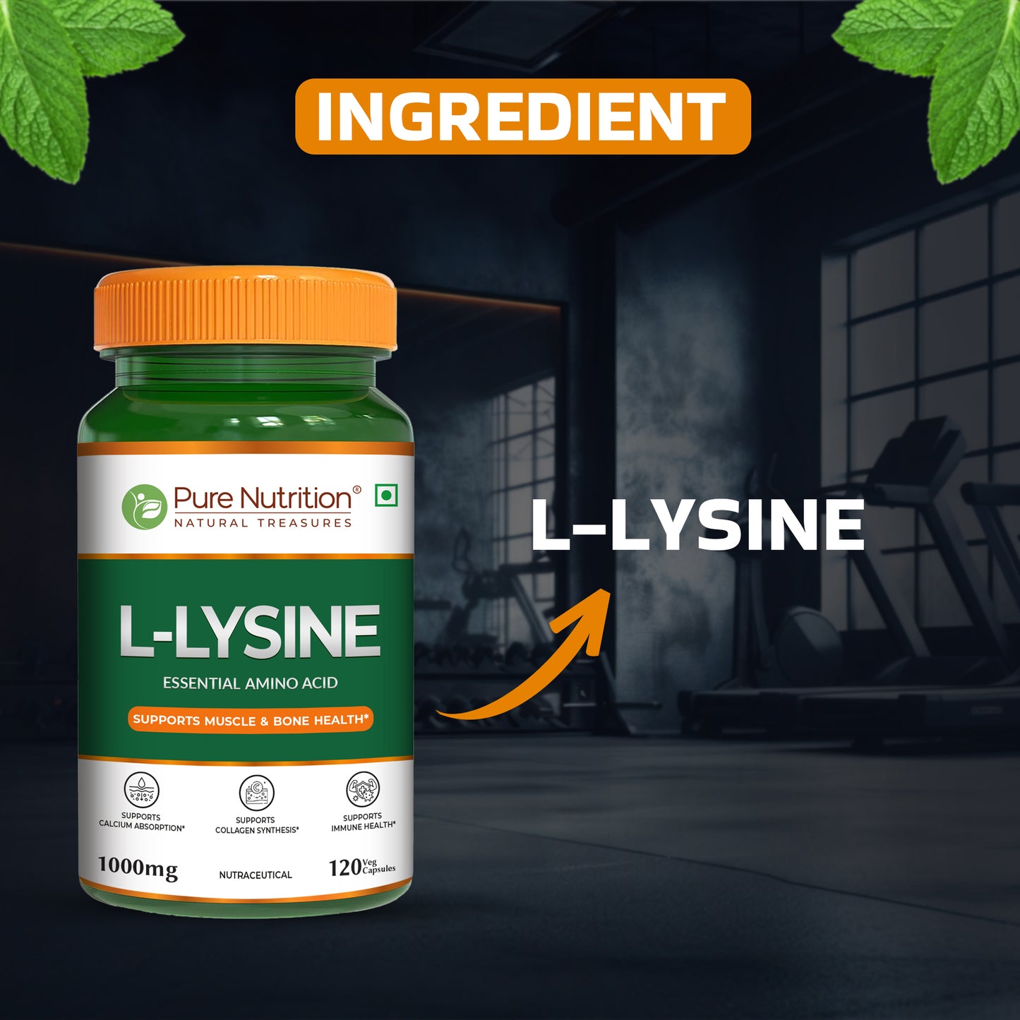 L-Lysine 1000mg
