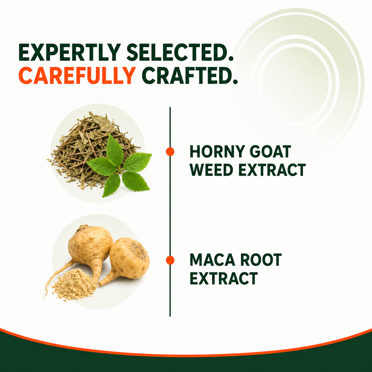 Horny Goat Weed with Maca Root  Herbal Vitality & Wellness Supplement| 60 Capsules | 1000mg