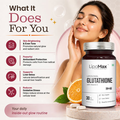 LipoMax Liposomal Glutathione with Vitamin C Pure Nutrition LipoMax Liposomal Glutathione with Vitamin C Pure Nutrition