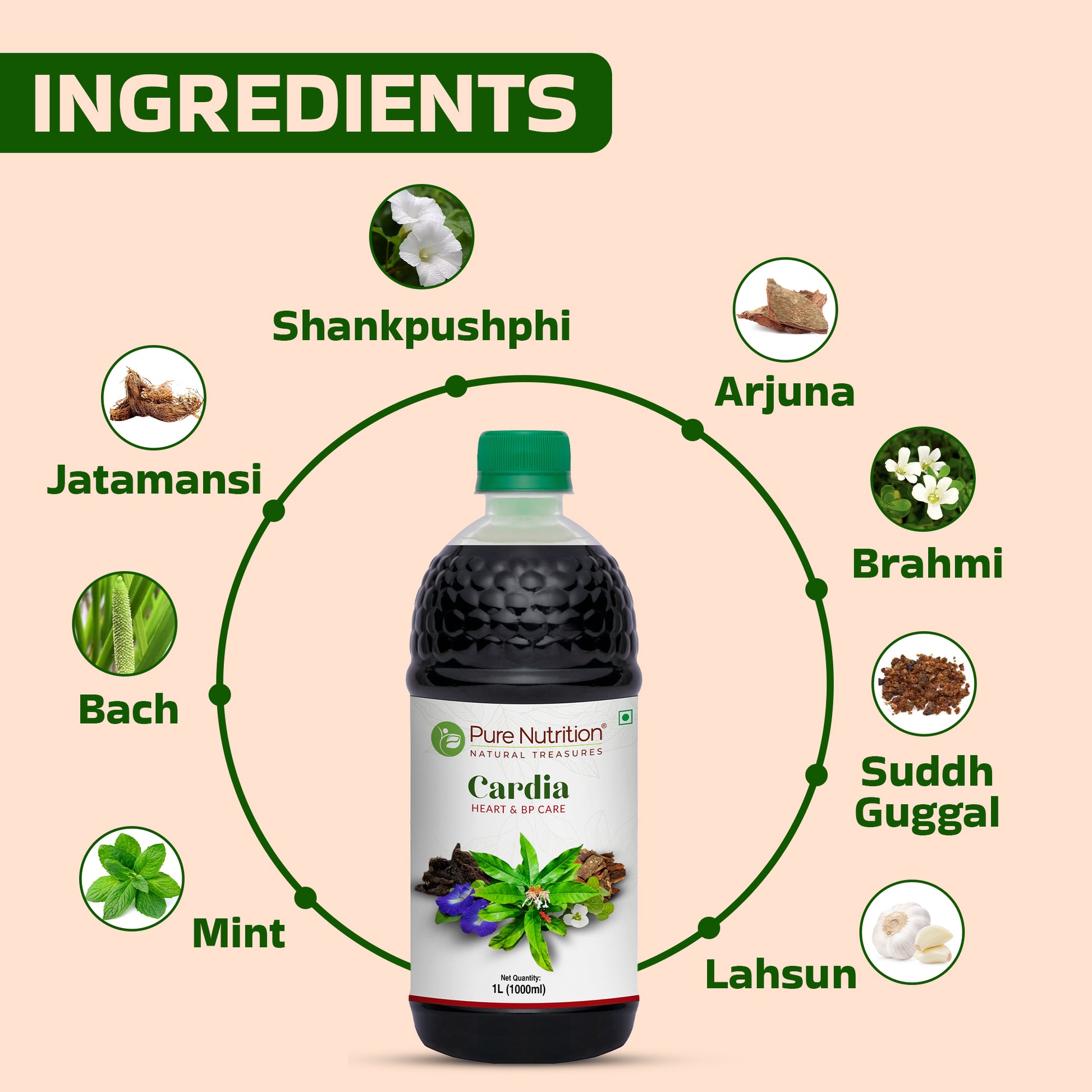 Pure Nutrition Cardia Herbal Juice