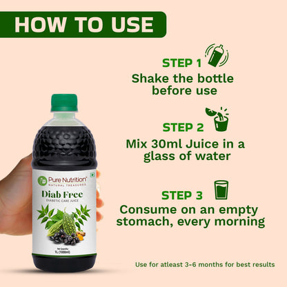Diab Free Juice | Herbal Wellness Juice