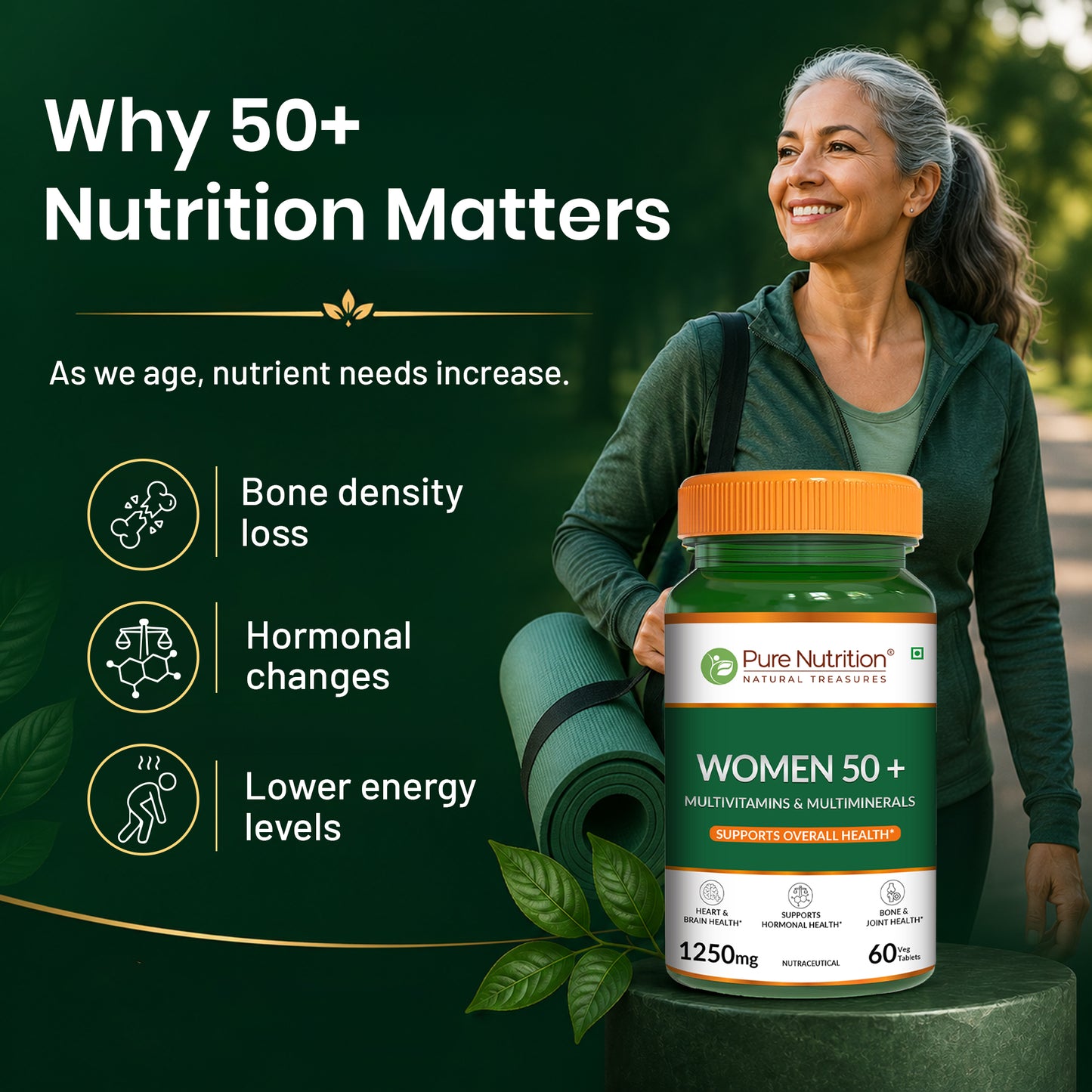 Pure Nutrition Women 50+ multivitamin 