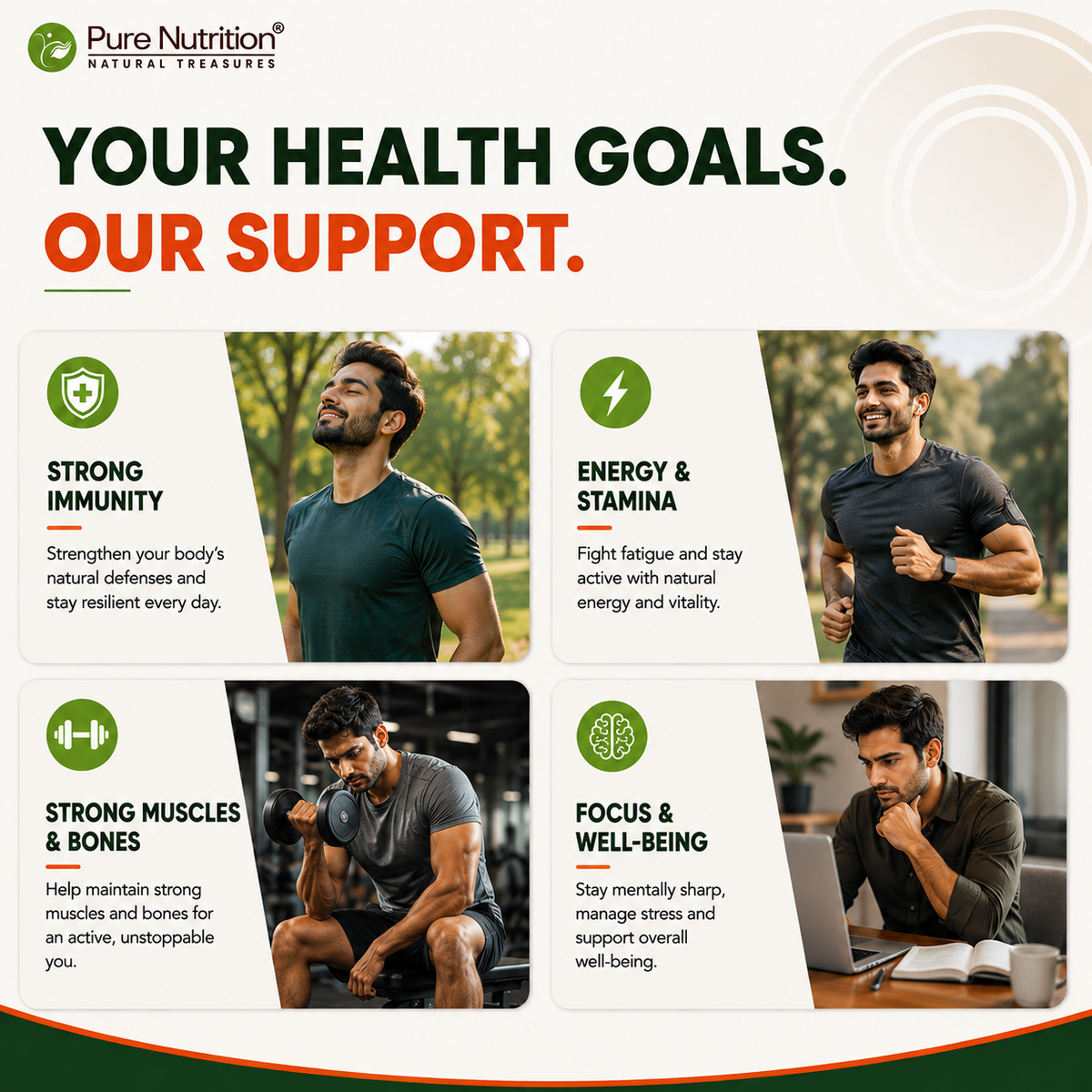Multivitamin for Men - 60 Vegetarian Tablets | Daily Wellness with 32+ Vitamins, Minerals, and Herbal Extracts