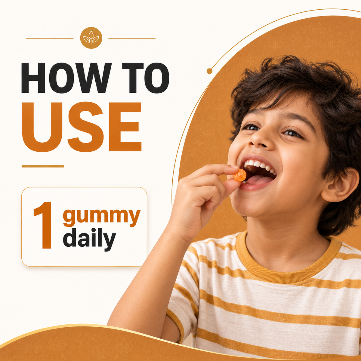 Kids’ Immune+ Gummies with Vitamin C, Elderberry, Zinc, NAC & Quercetin | Orange Flavour | 30 Gummies