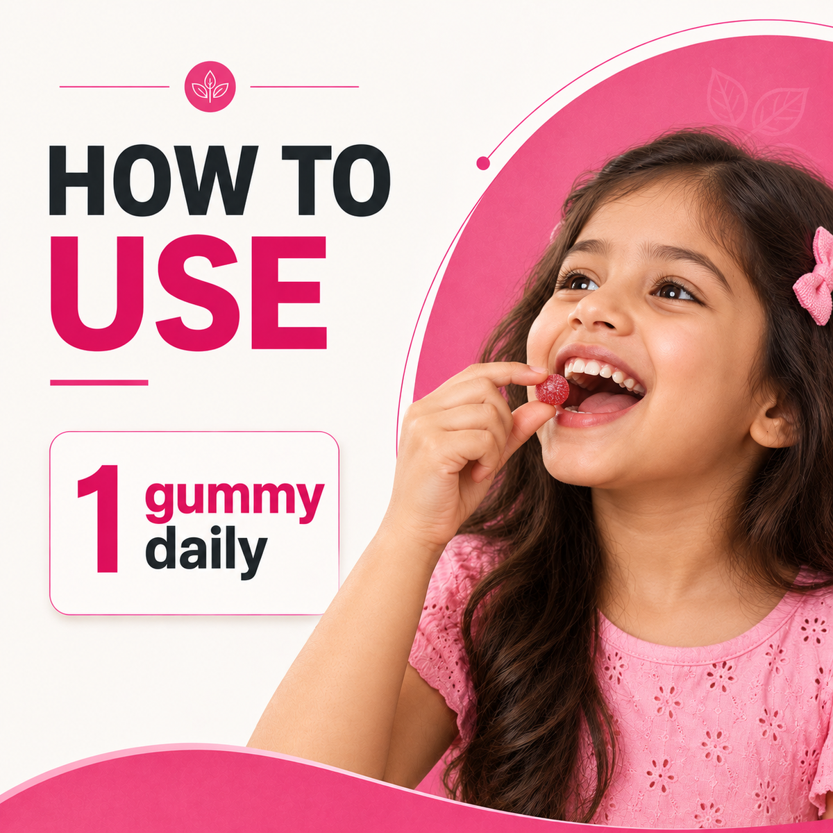 Kids’ Eye Care+ Gummies with Lutein, Zeaxanthin, Astaxanthin, Vitamin A & Bilberry | Lychee Flavour | 30 Gummies