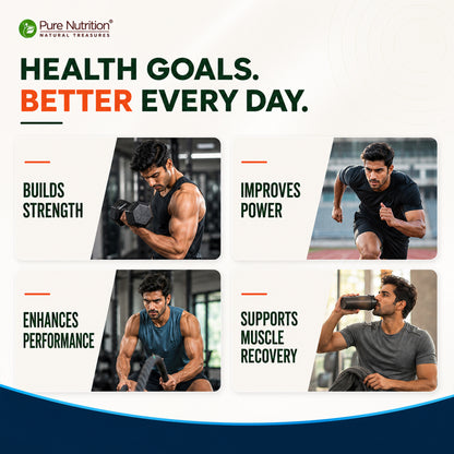 Micronised Creatine Monohydrate Powder – Unflavored | Strength & Performance