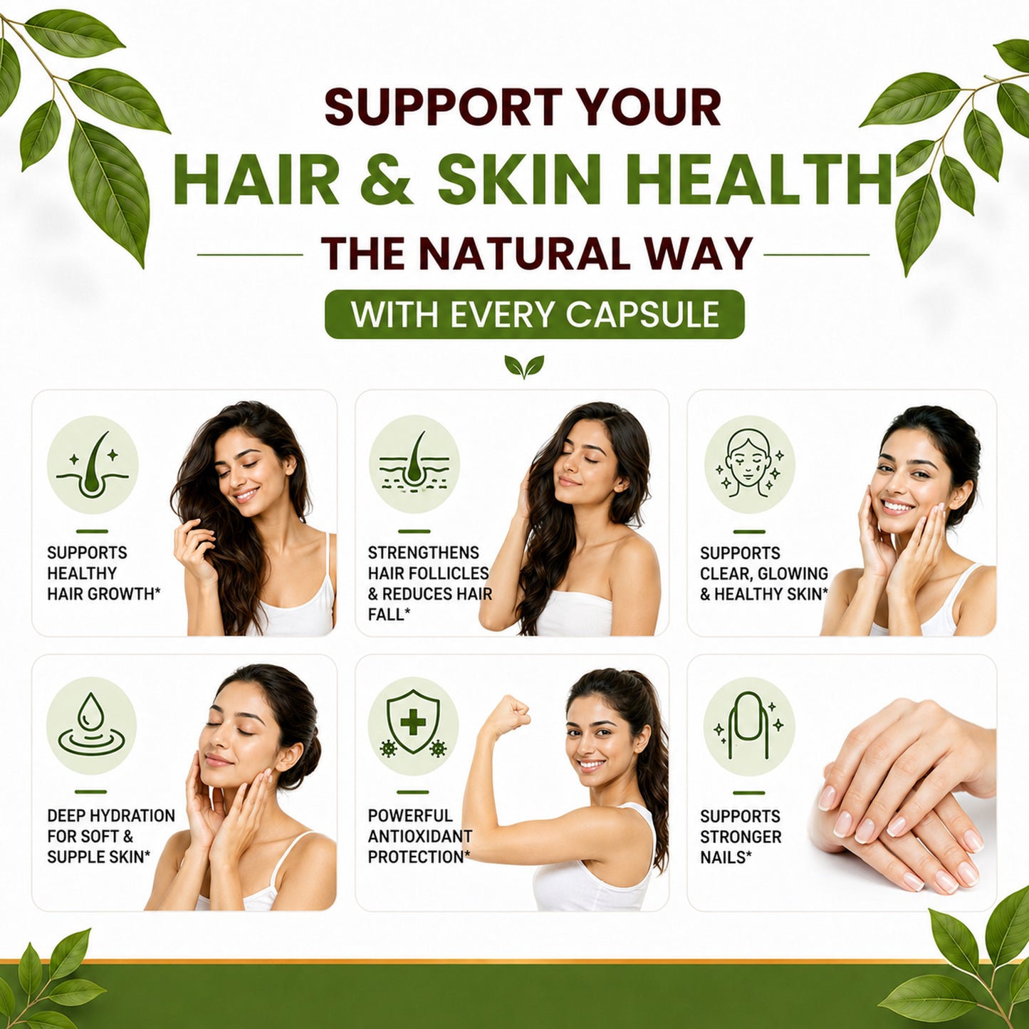 DHT Blocker with Biotin, Hyaluronic Acid & Stinging Nettle Extract | Hair & Scalp Support | 700 mg | 60 Veg Tablets