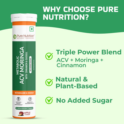 Pure Nutrition Metabolic ACV Moringa