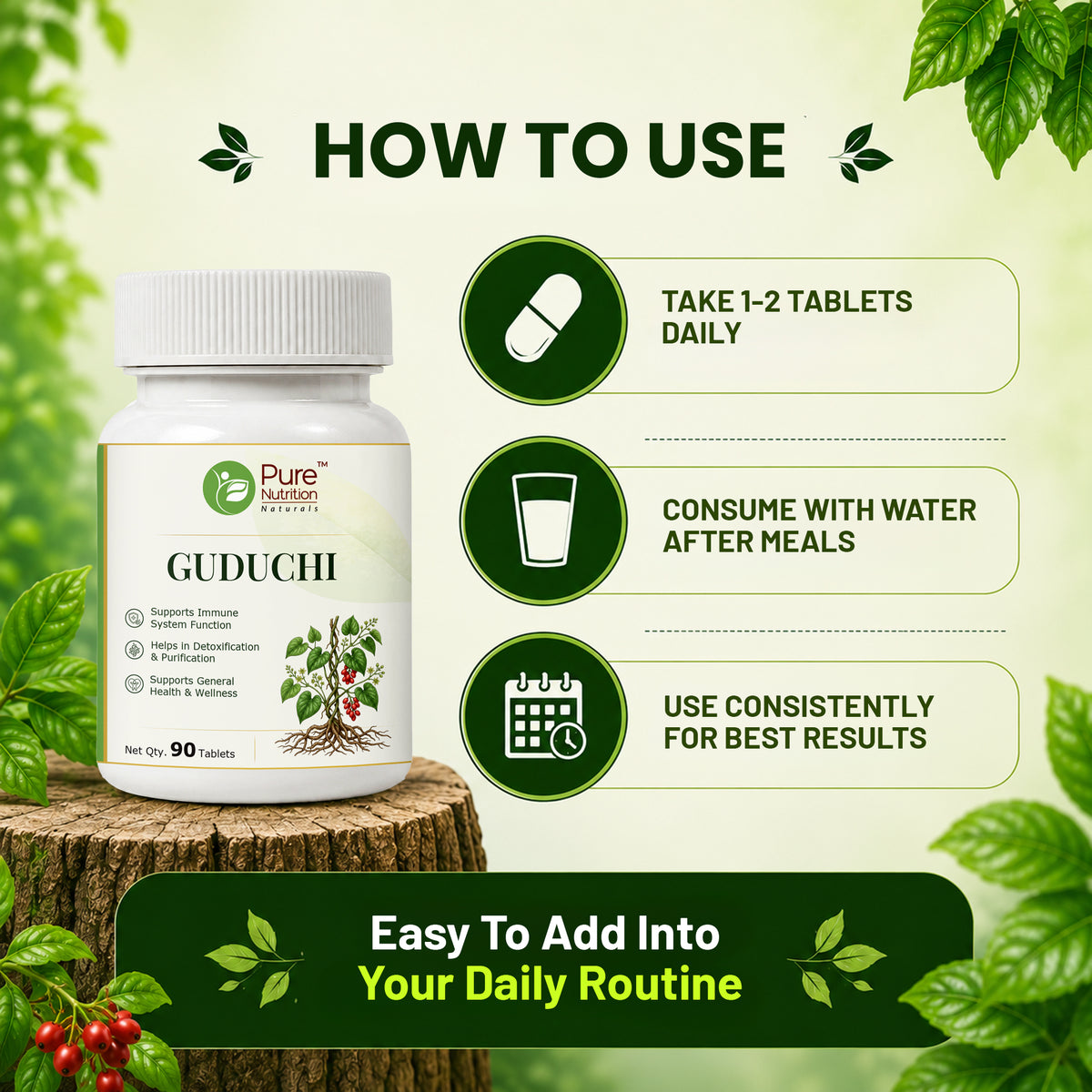 Pure Nutrition Naturals Guduchi 