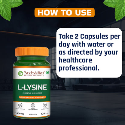 L-Lysine 1000mg