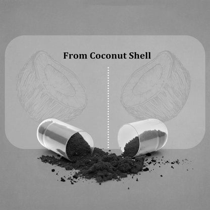 Activated Charcoal – 1200mg | Derived from Coconut Shells