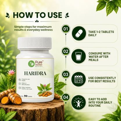 Pure Nutrition Naturals Haridra 