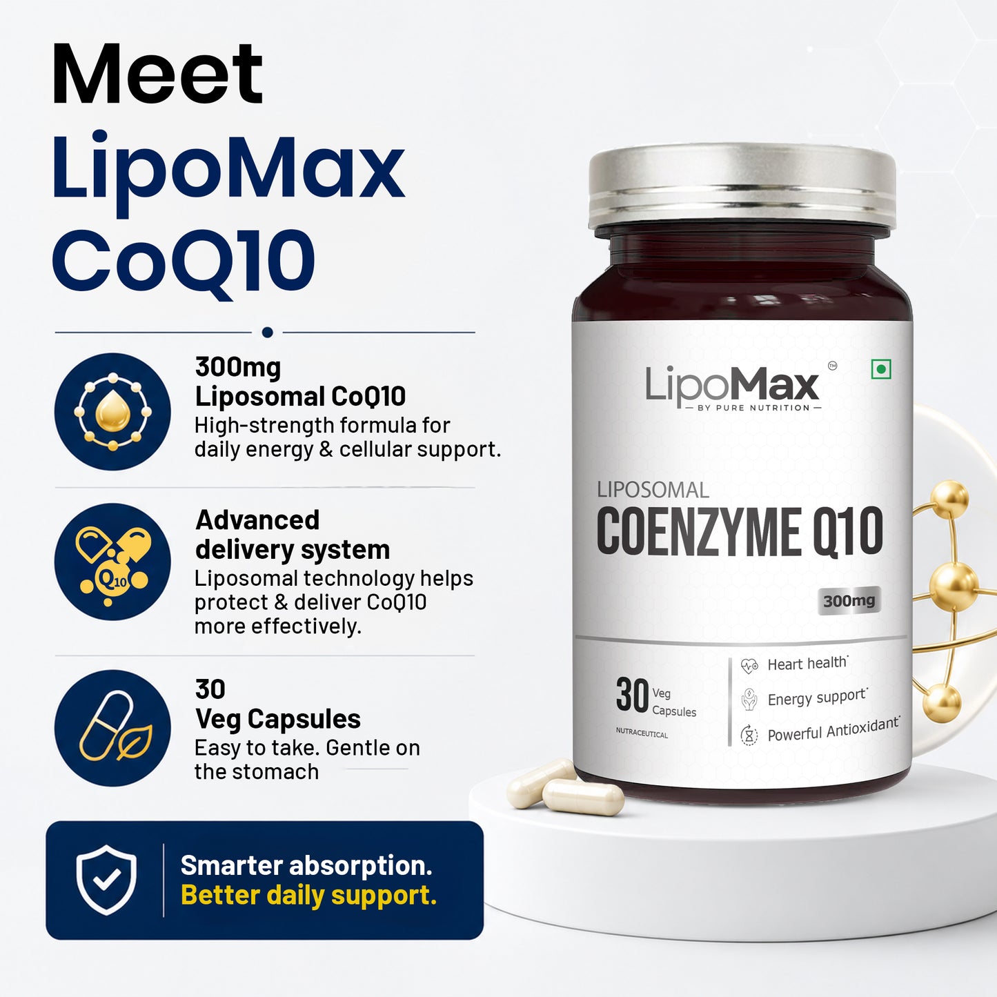 LipoMax Coenzyme Q10 