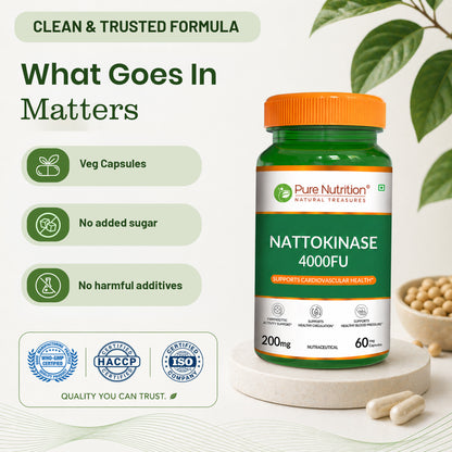 Pure Nutrition Nattokinase 4000FU 
