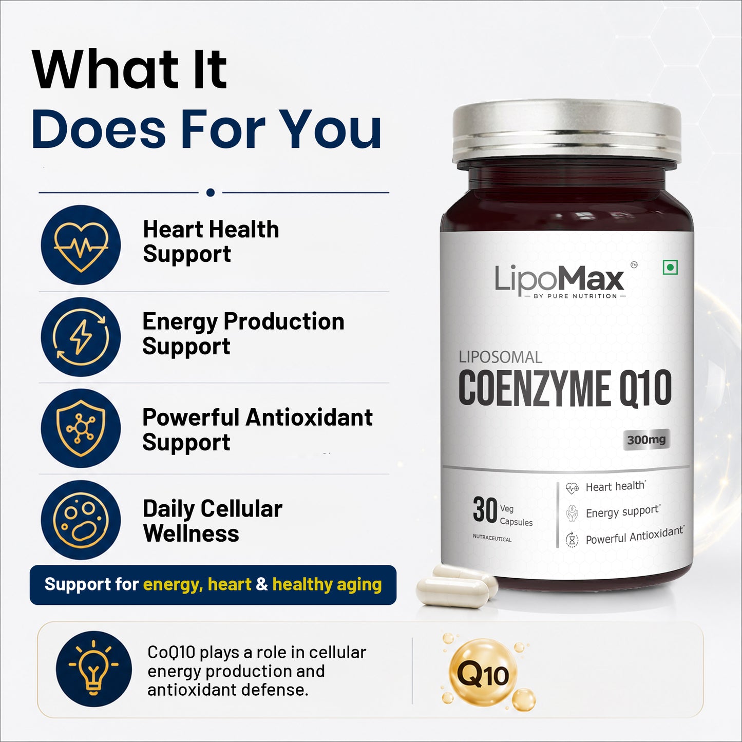 LipoMax Coenzyme Q10 