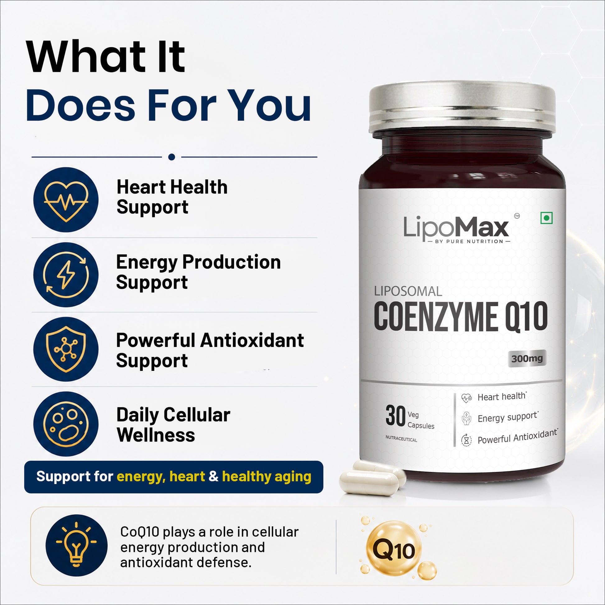 LipoMax Coenzyme Q10 