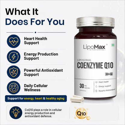 LipoMax Coenzyme Q10 