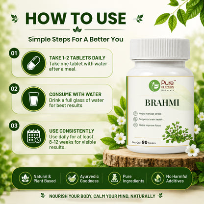Pure Nutrition Naturals Brahmi 