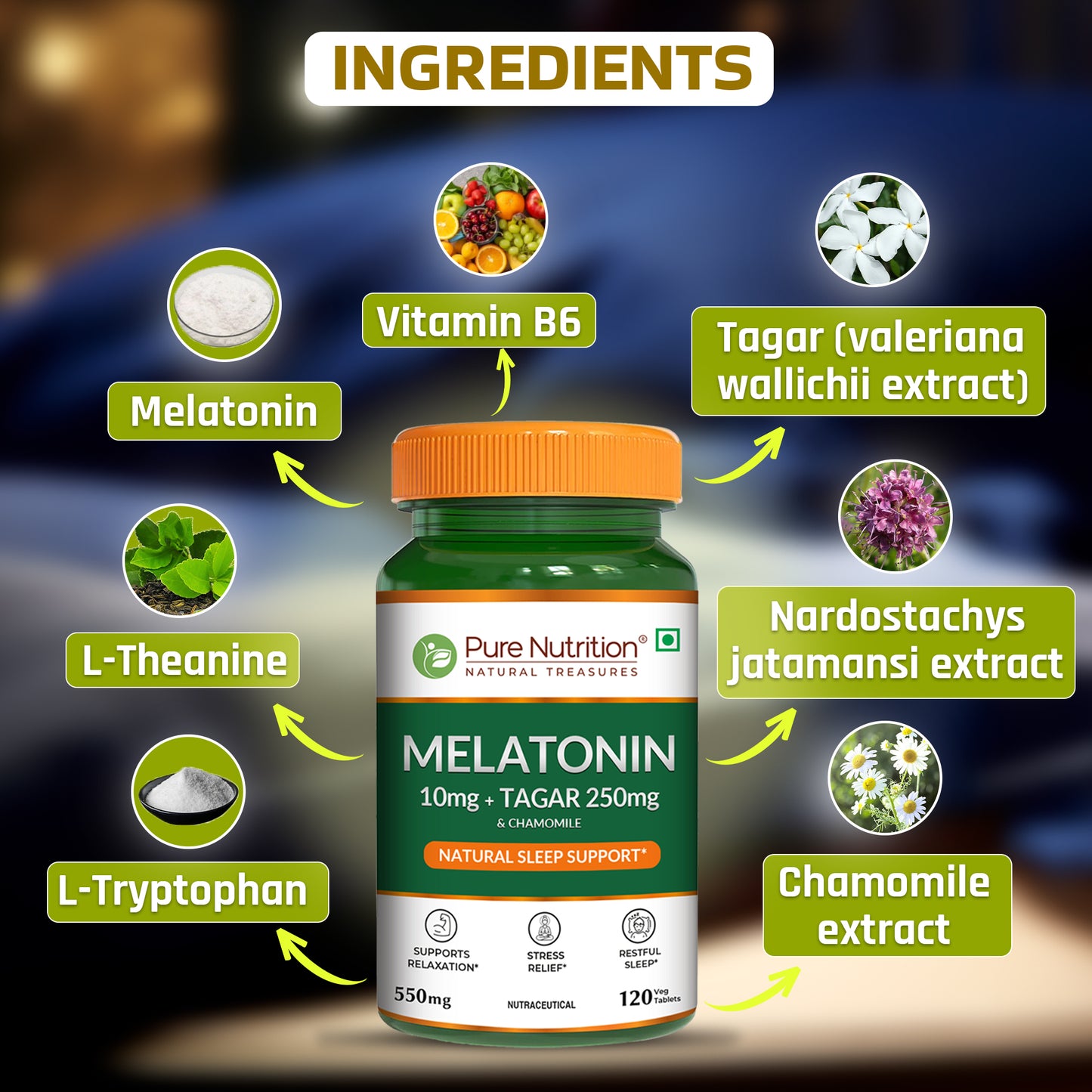 Melatonin 10mg Tablets