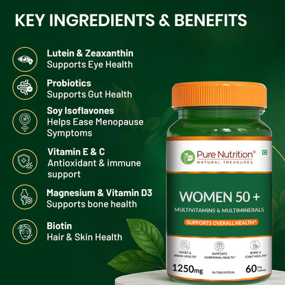 Pure Nutrition Women 50+ multivitamin 