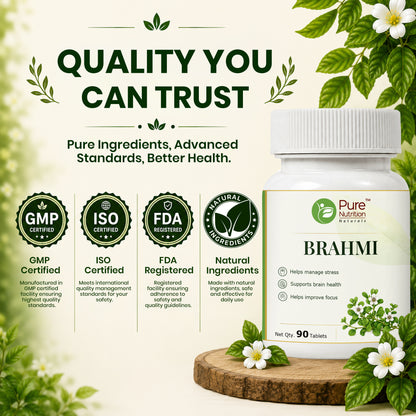 Pure Nutrition Naturals Brahmi 