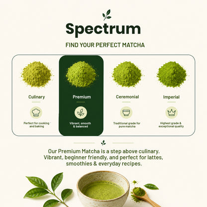 Japanese Matcha Green Tea Powder 100g | Premium Matcha from Japan | Finely Ground Green Tea Powder for Tea, Latte & Smoothies