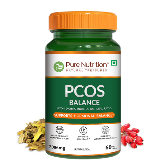 Pure Nutrition PCOS Balance – 60 Tablets | Supports Hormonal Balance & Women’s Wellness
