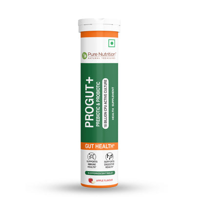 Pure Nutrition Progut Plus – 15 Effervescent Tablets